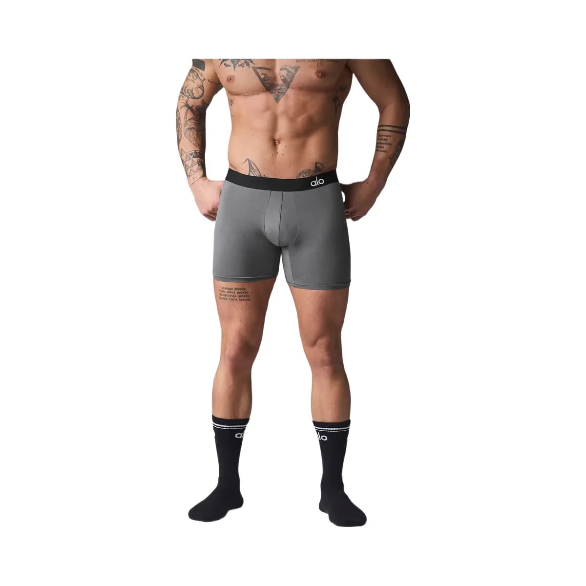 Alo Men's Day and Night Boxer - Grey