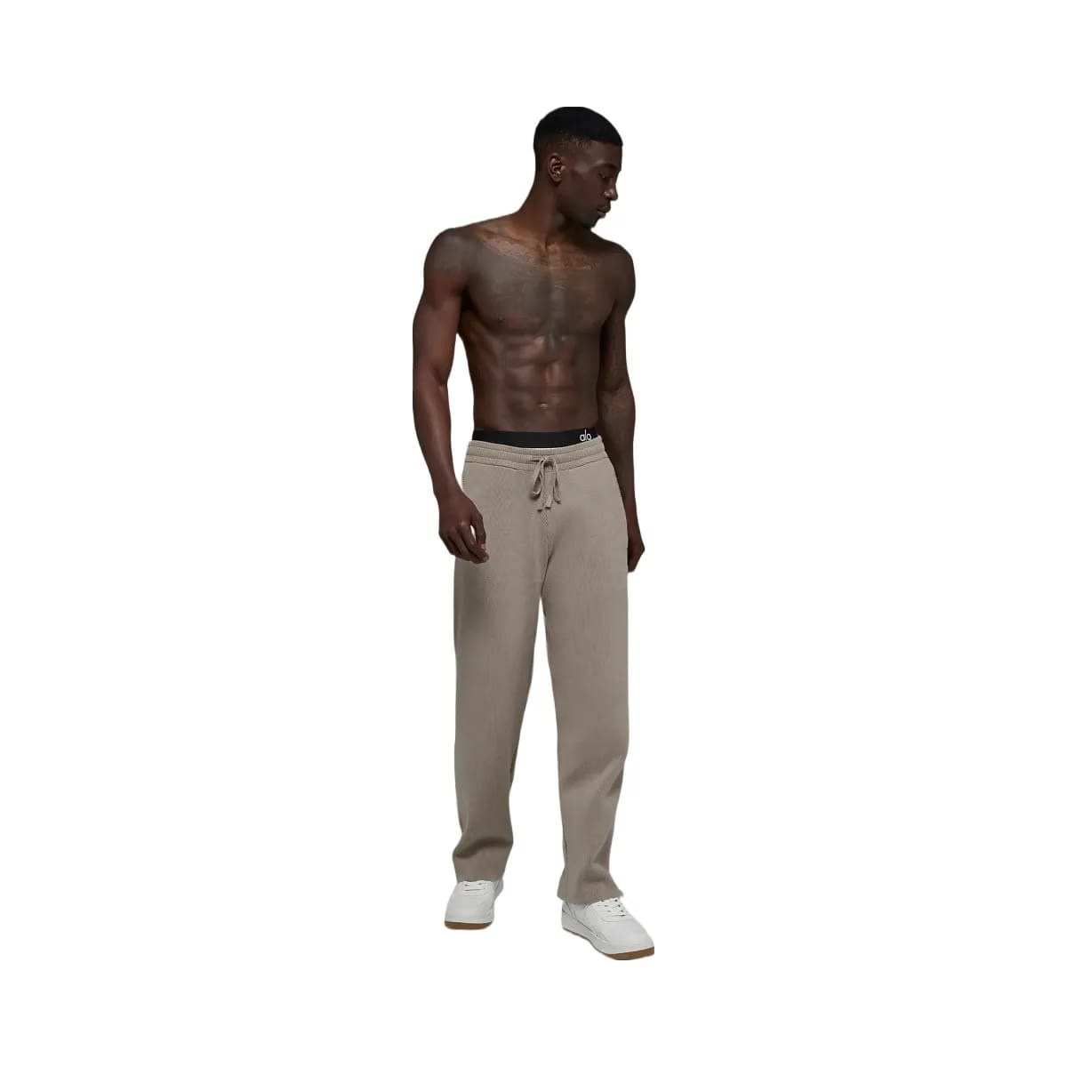 Alo Men's Scholar Straight Leg Sweatpant - Light Cocoa