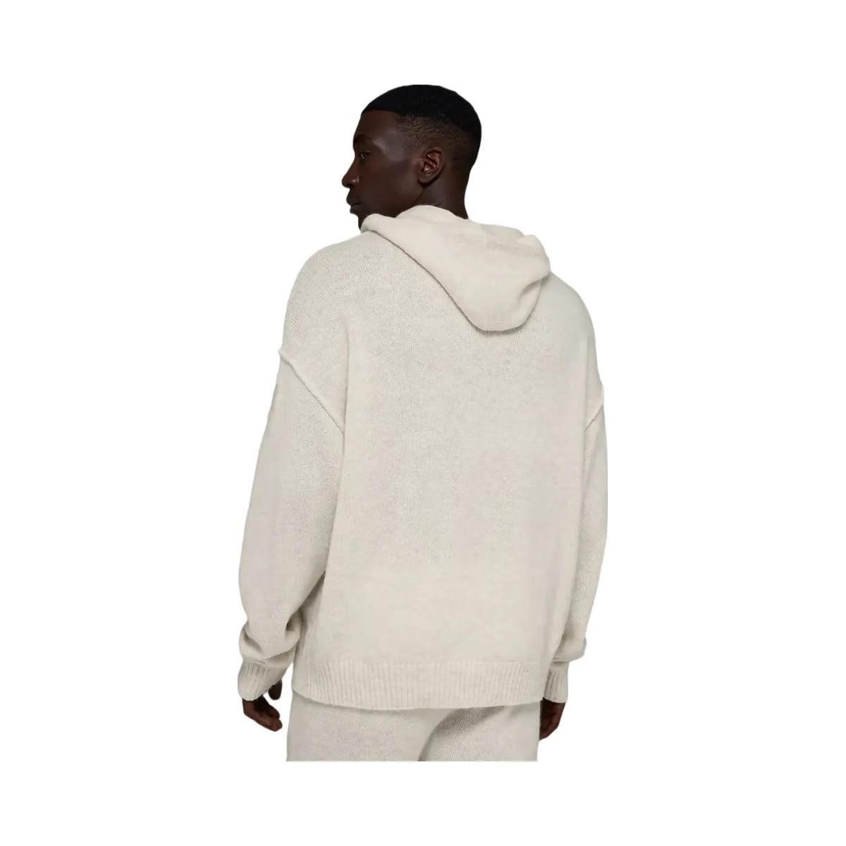 Alo Men's Wool Cashmere New Class Hoodie - Bone Heather