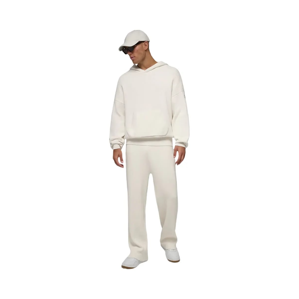 Alo Men's Scholar Hooded Sweater - Ivory
