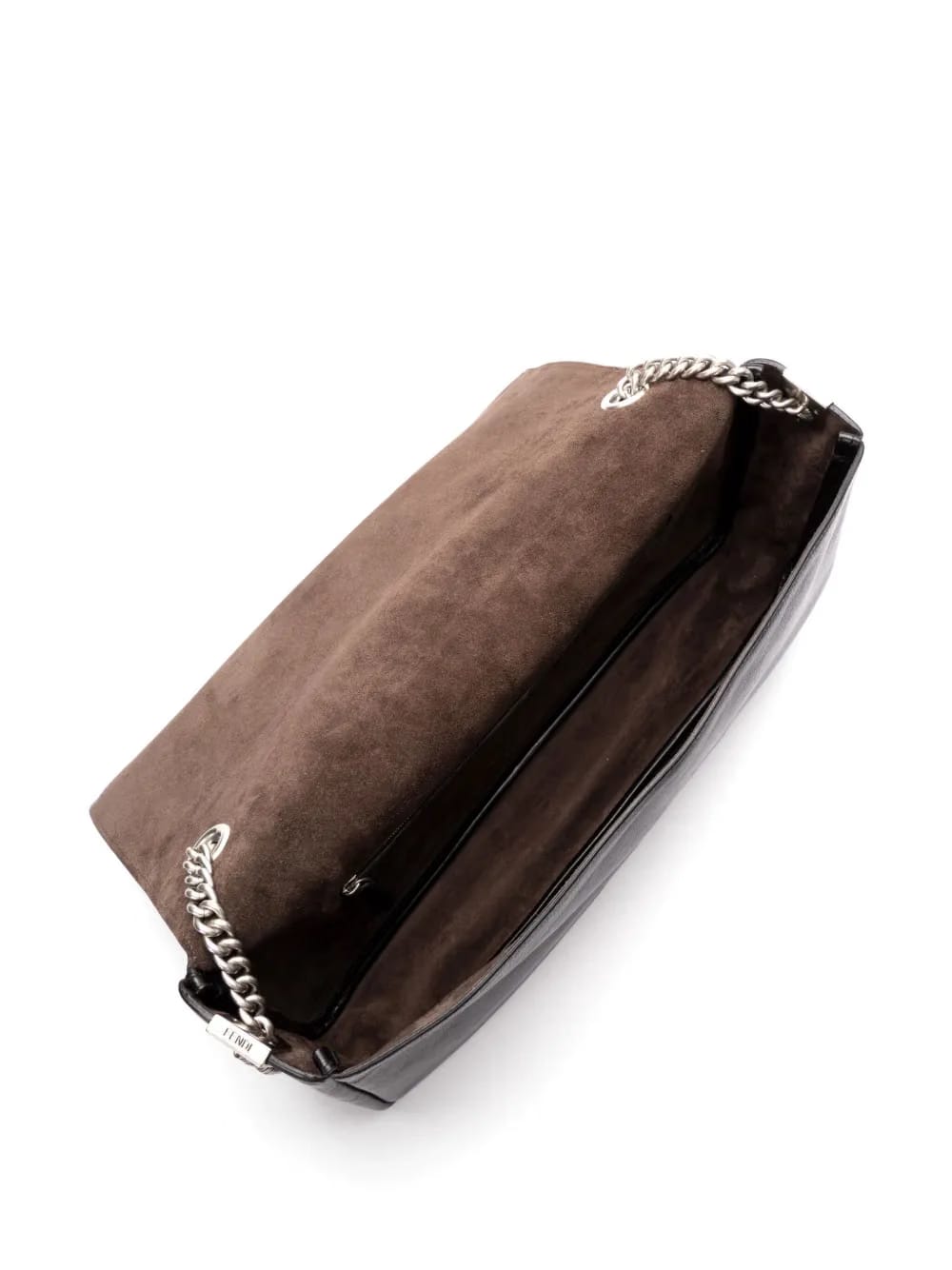 leather baguette shoulder bag