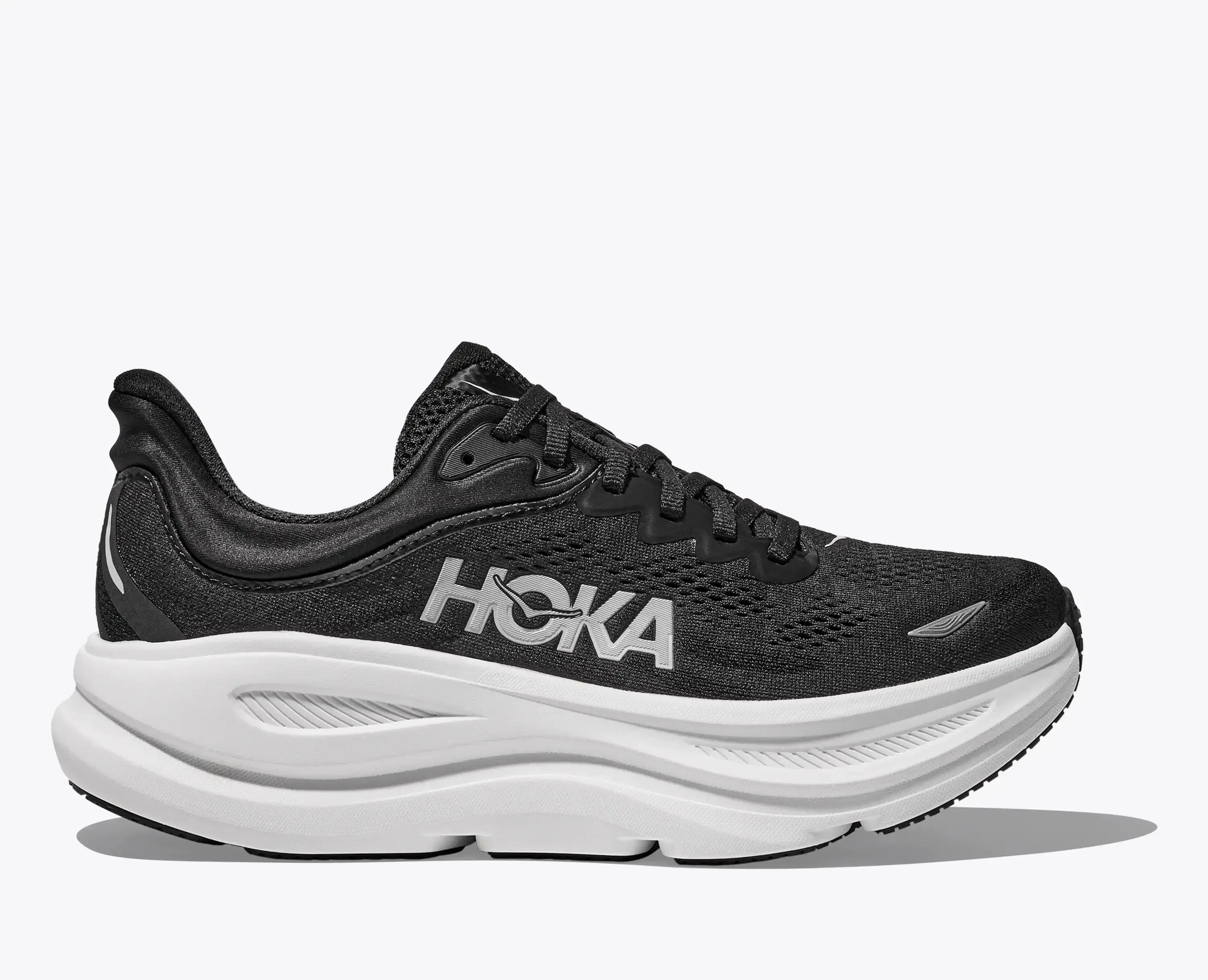 Hoka Women'S Bondi 9 Black White