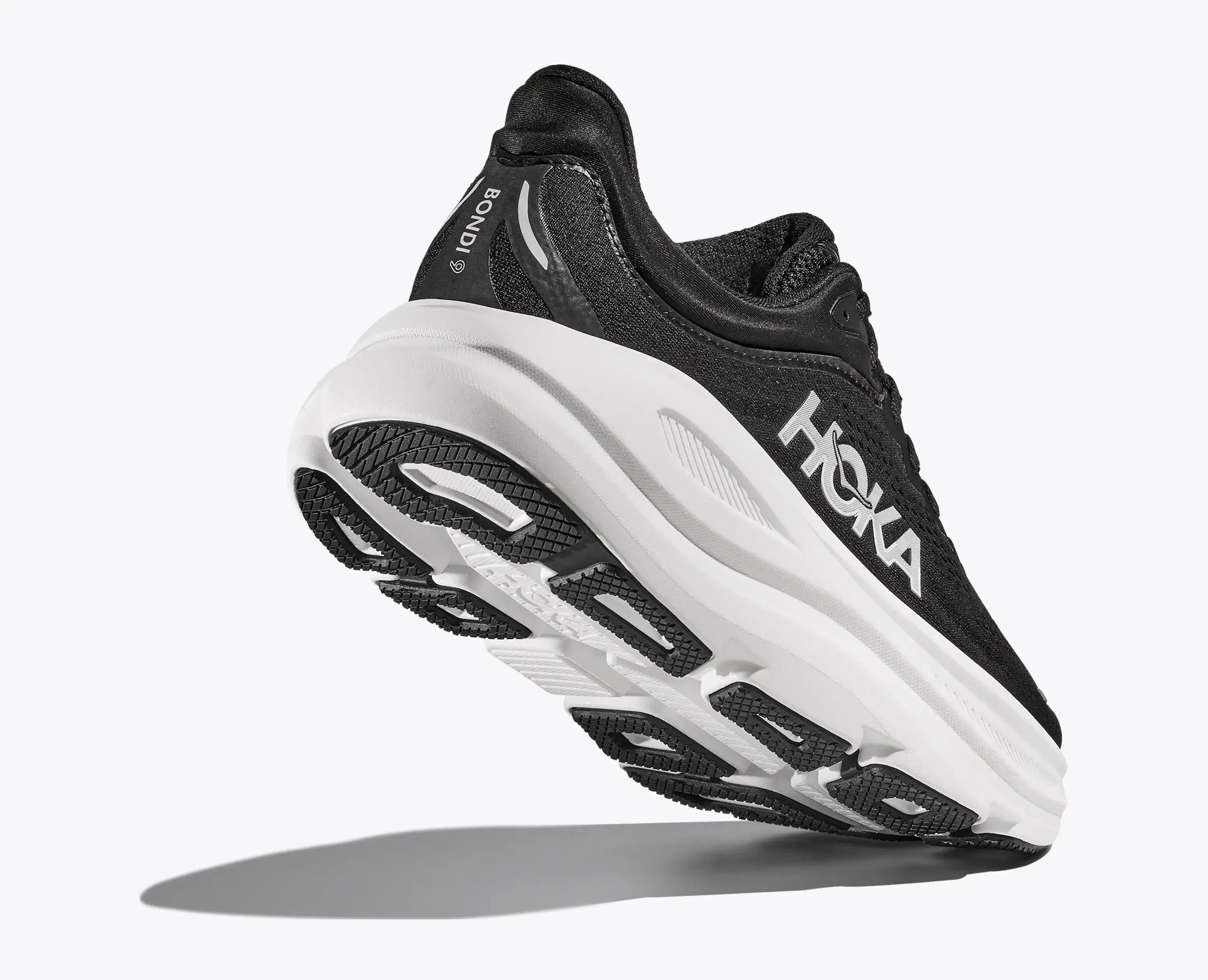 Hoka Women'S Bondi 9 Black White