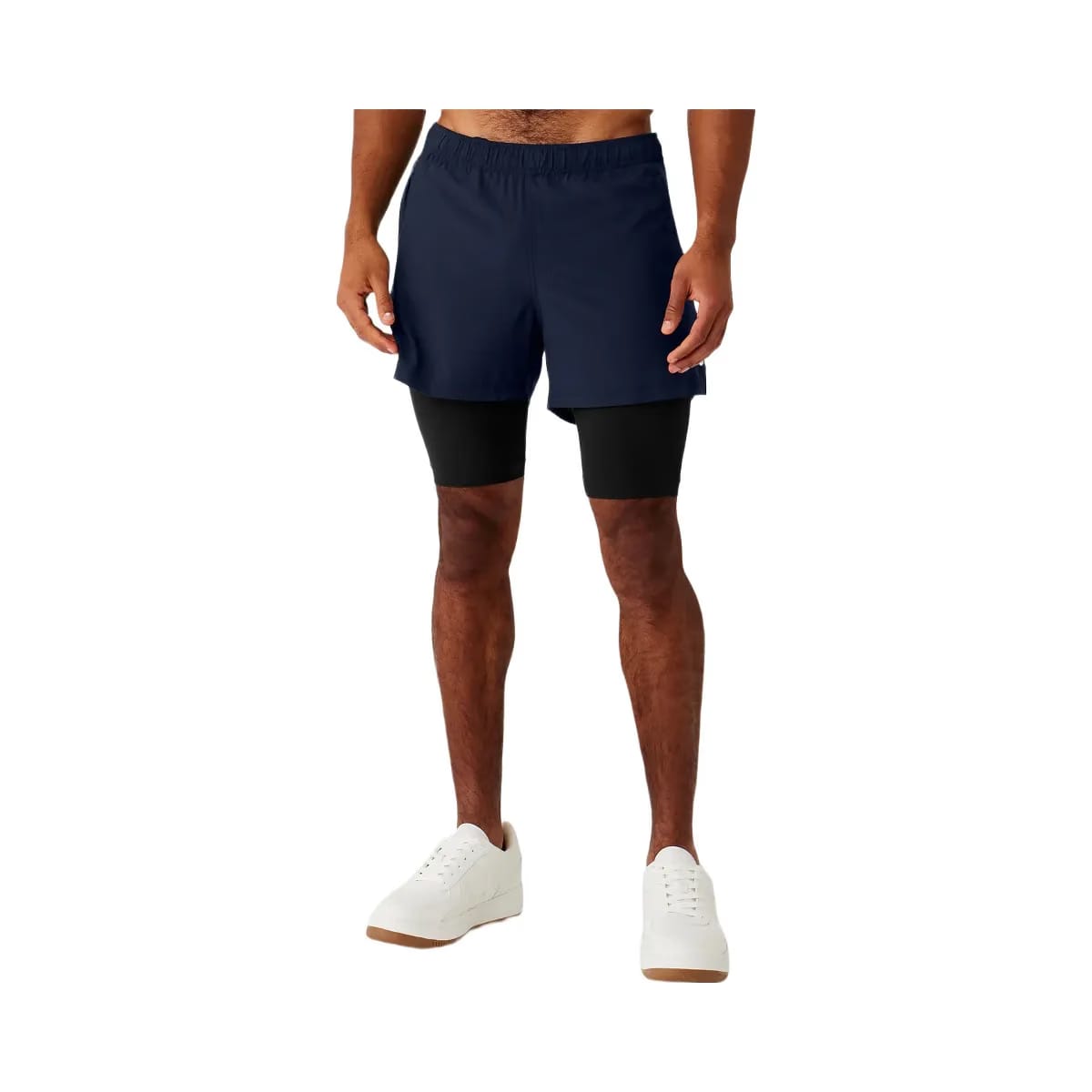 Alo Men's 5" Revival 2-in-1 Short - Navy/Black