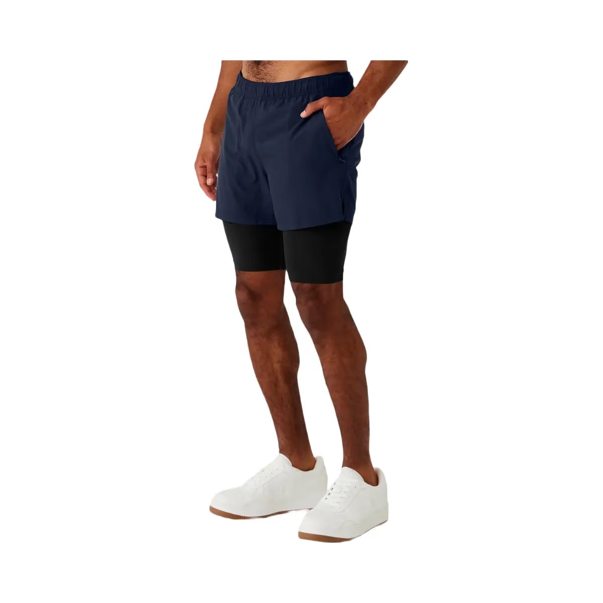 Alo Men's 5" Revival 2-in-1 Short - Navy/Black