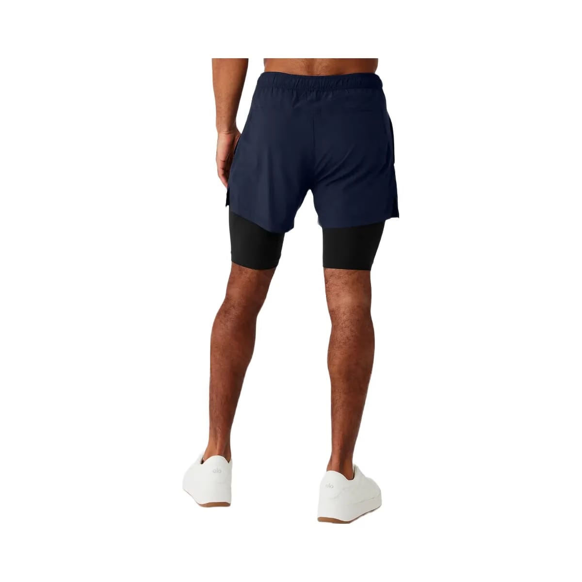 Alo Men's 5" Revival 2-in-1 Short - Navy/Black
