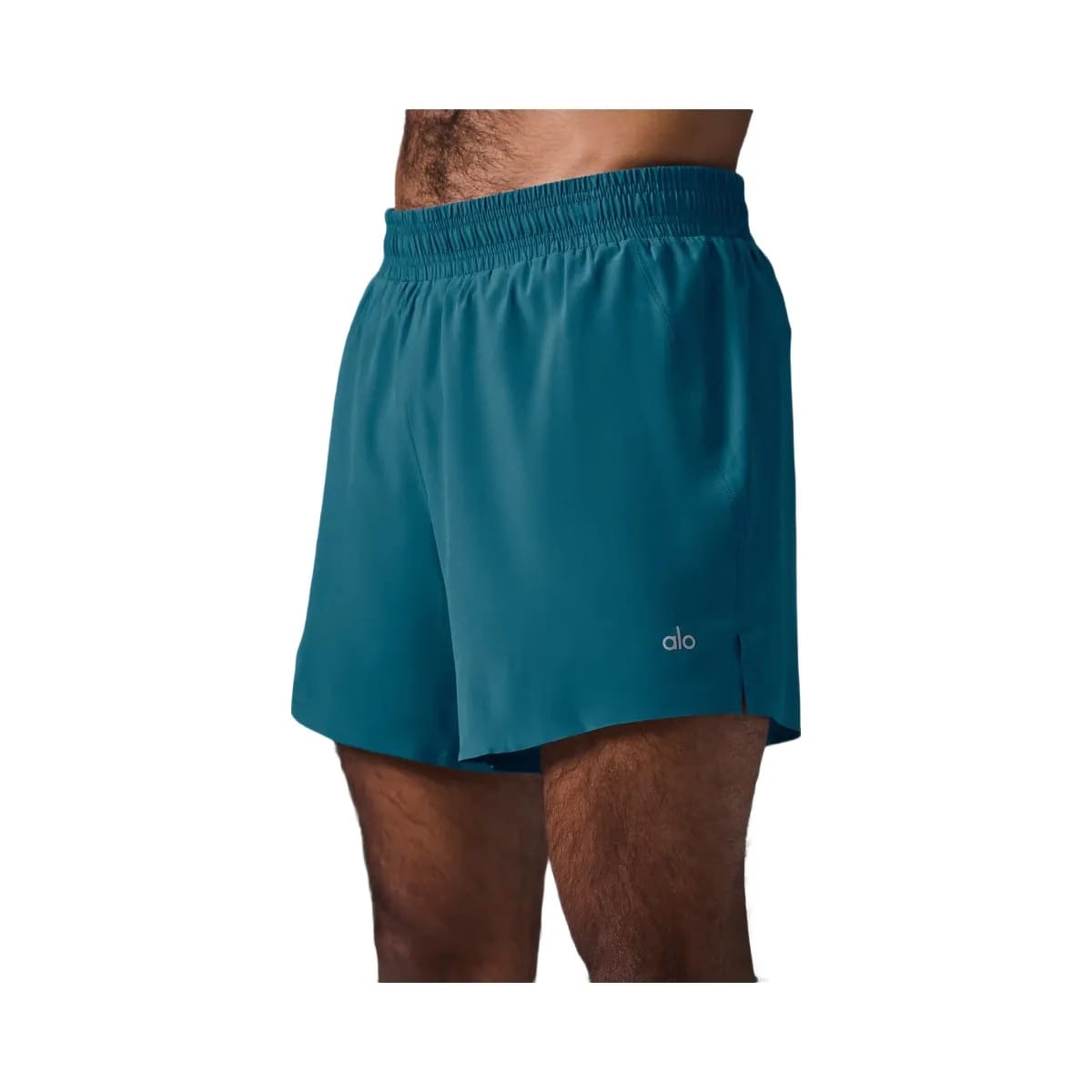 Alo Men's 5" Adapt Running Short - Oceanic Teal