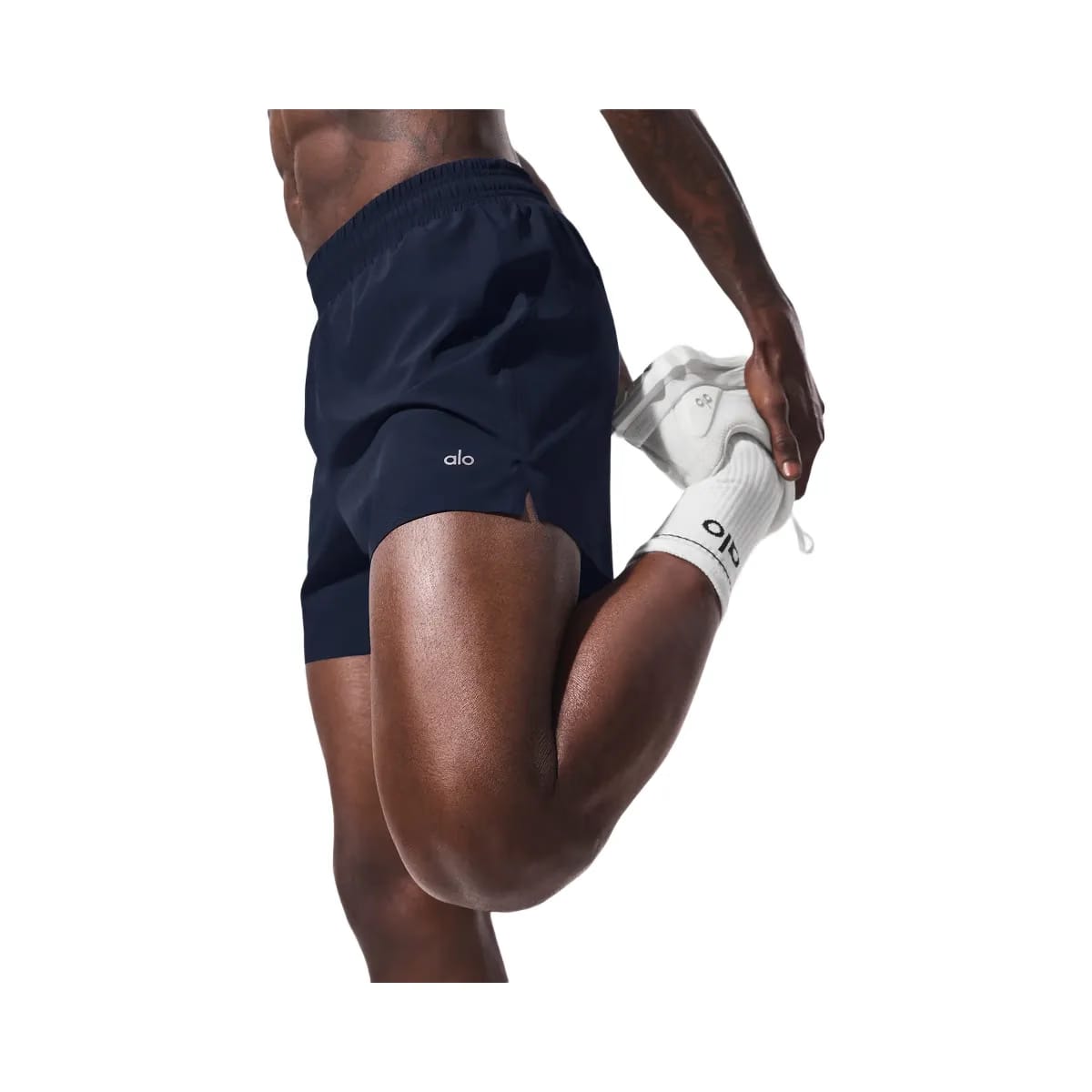 Alo Men's 5" Adapt Running Short - Navy