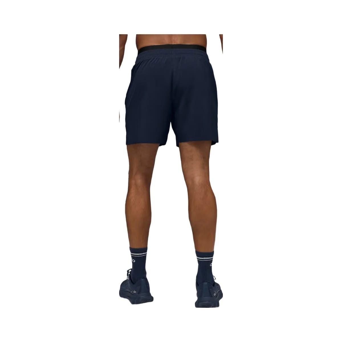 Alo Men's 5" Traction Running Short - Navy