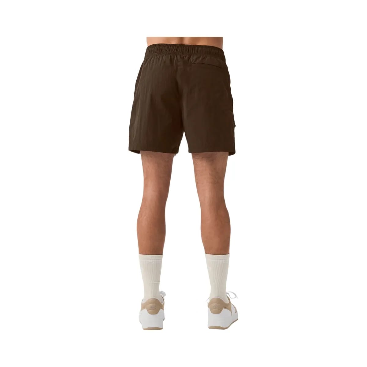 Alo Men's 7" Crinkle Nylon Excursion Cargo Short - Espresso