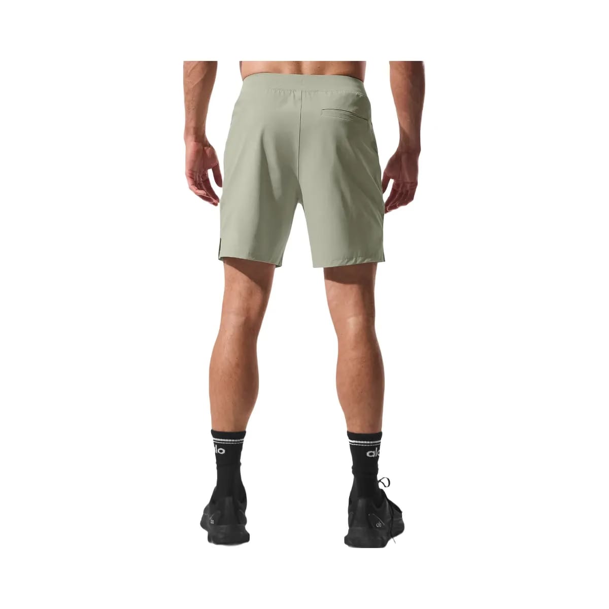 Alo Men's 7" Repetition Short - Limestone