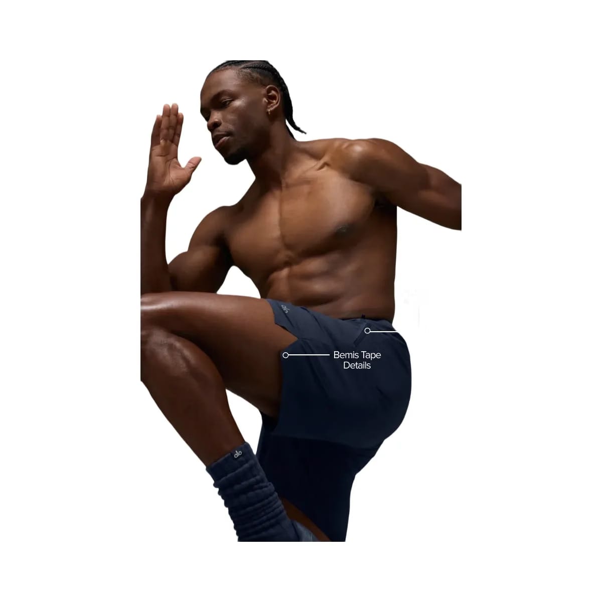 Alo Men's 7" Repetition Pro Short - Navy