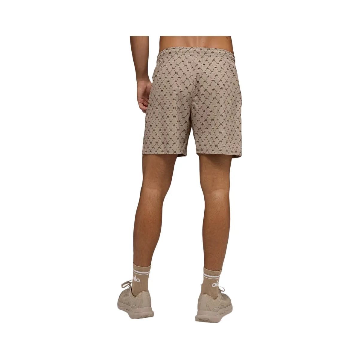 Alo Men's 7" Diamond Circuit Short - Gravel/Espresso