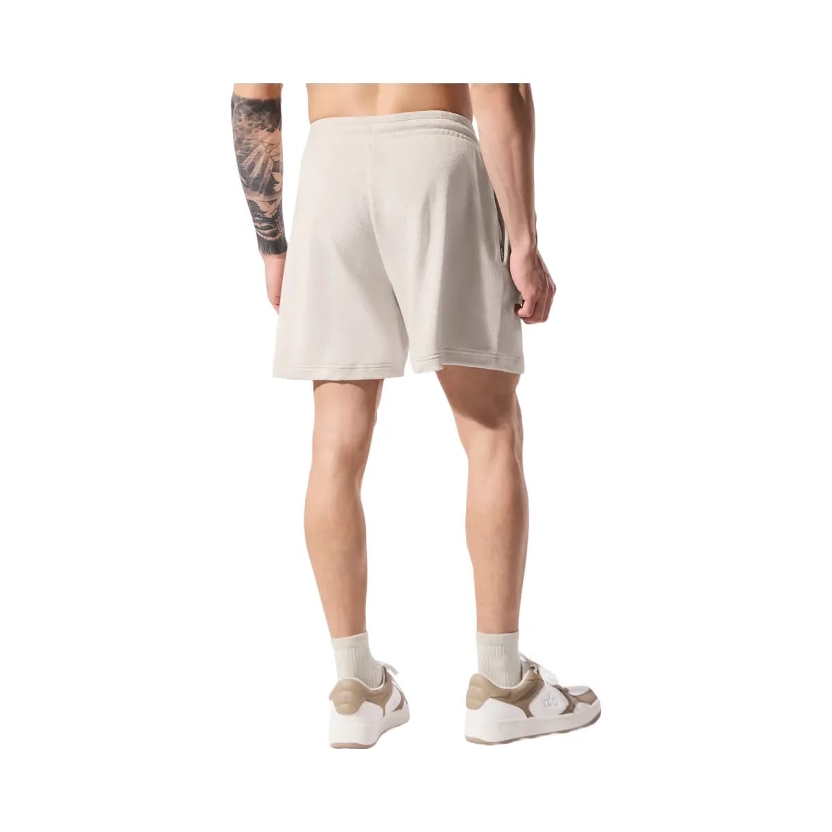 Alo Men's 7" Coastal Terry Short - Bone