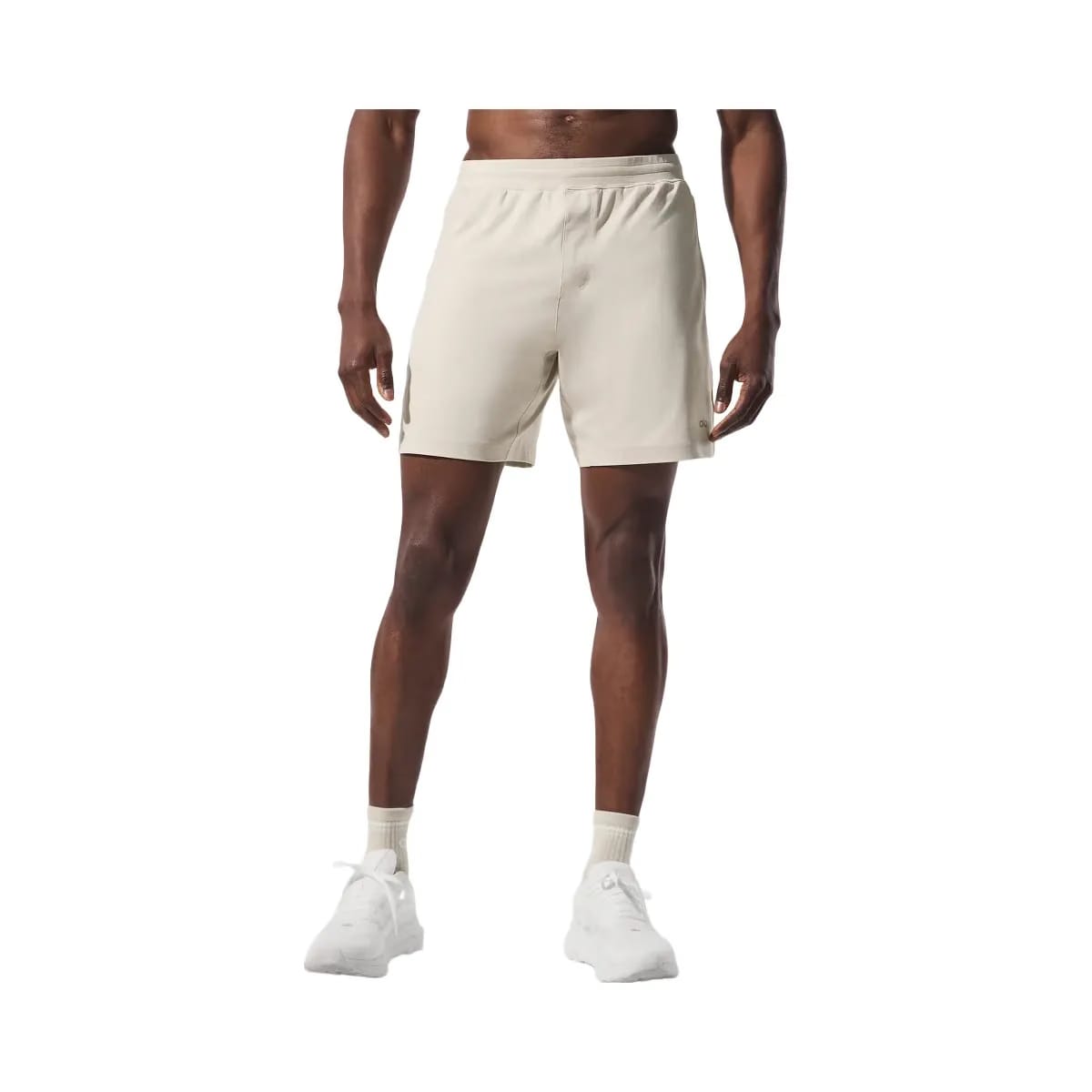 Alo Men's 7" Conquer React Performance Short - Bone