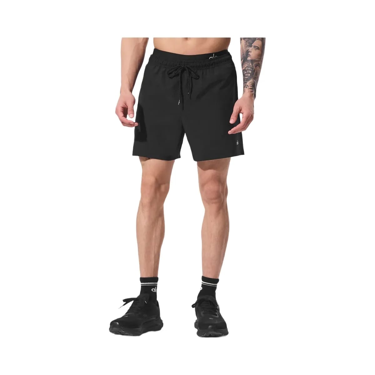 Alo Men's 7" Circuit Short - Black