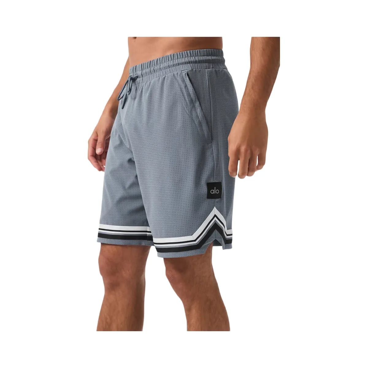 Alo Men's 9" Traction Arena Short - Steel Grey