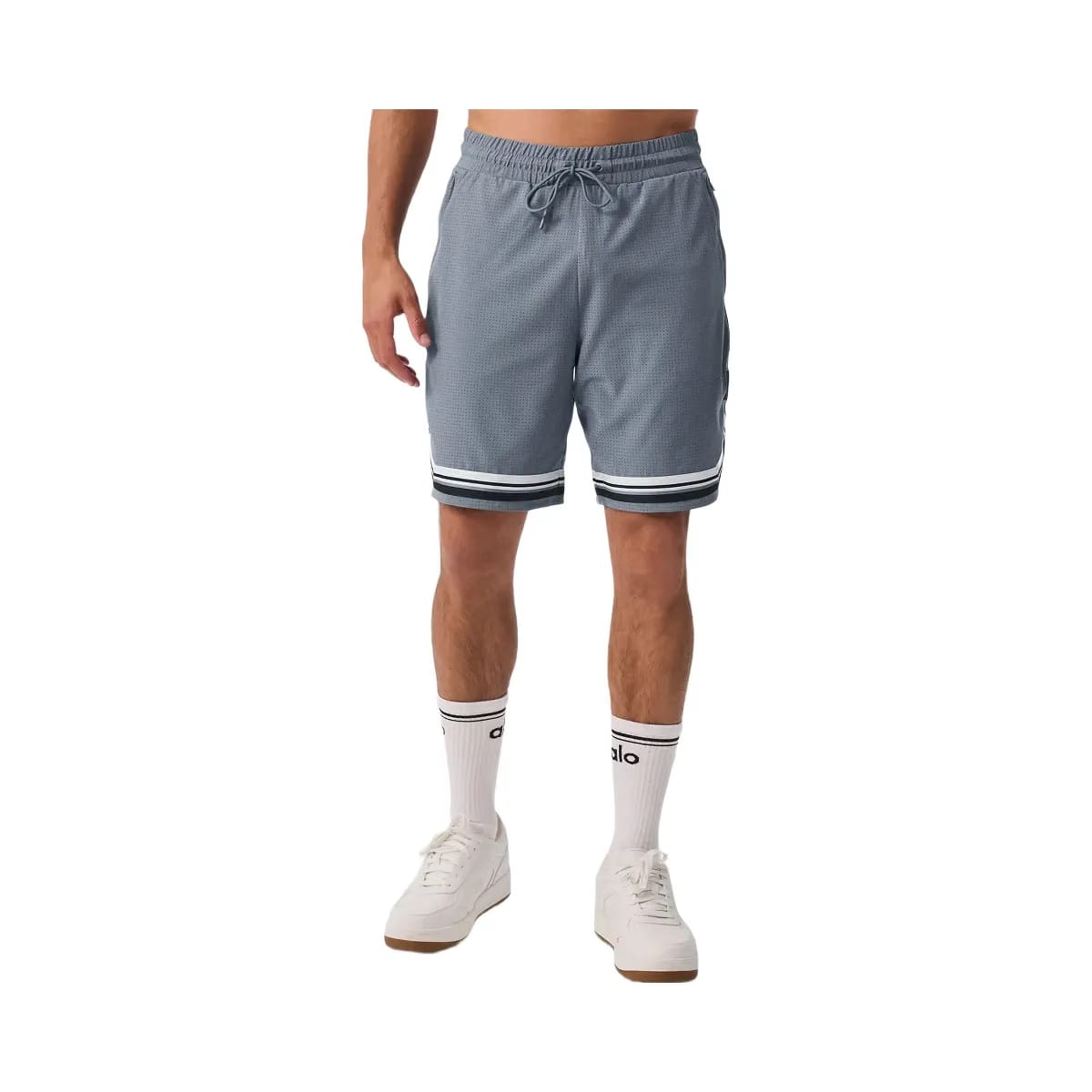 Alo Men's 9" Traction Arena Short - Steel Grey