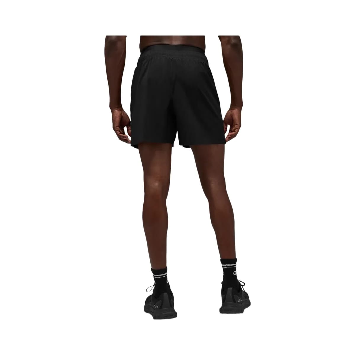Alo Men's 5" Traction Running Short - Black
