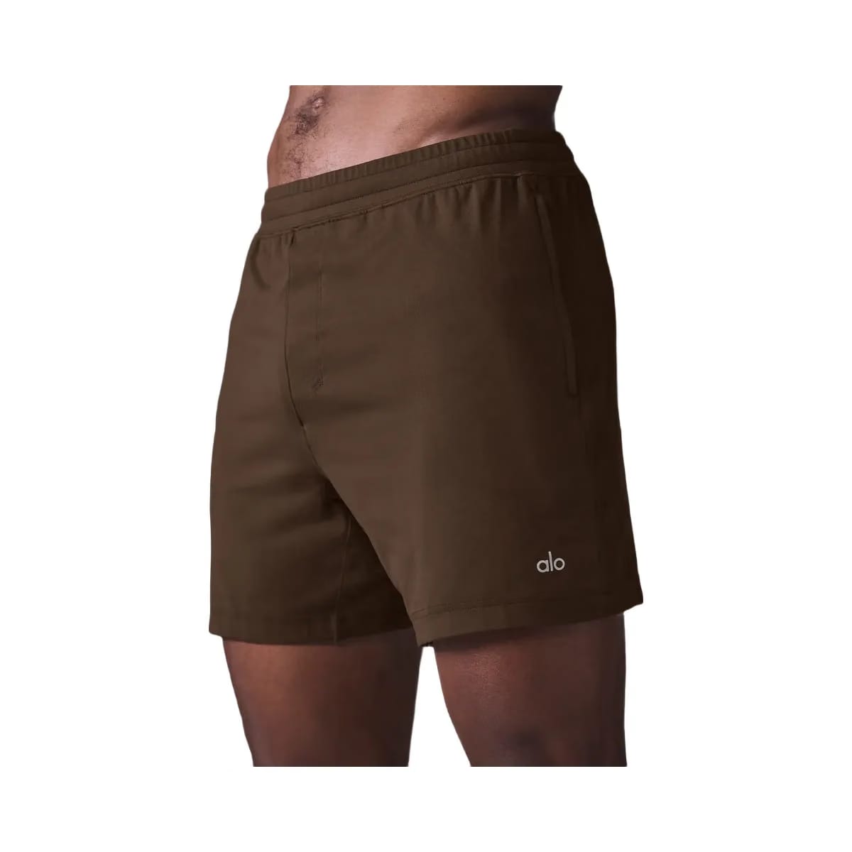Alo Men's 7" Conquer React Performance Short - Espresso
