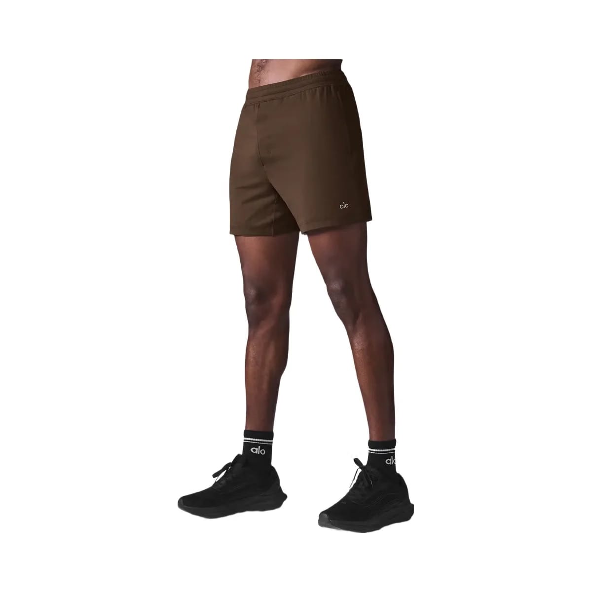 Alo Men's 7" Conquer React Performance Short - Espresso