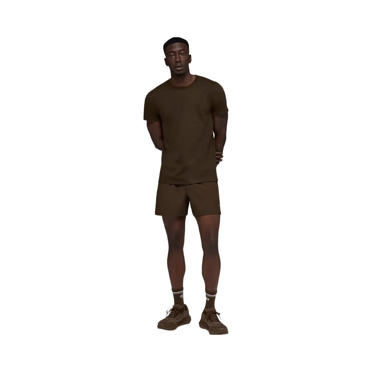 Alo Men's 7" Circuit Short - Espresso