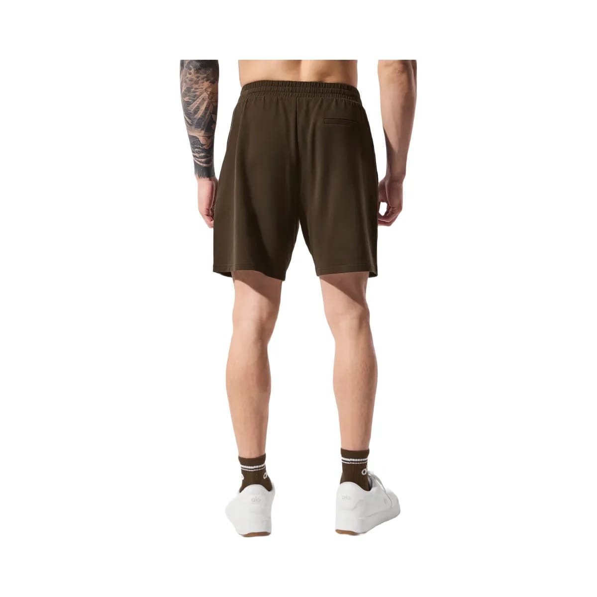 Alo Men's 7" Double Take Short - Espresso