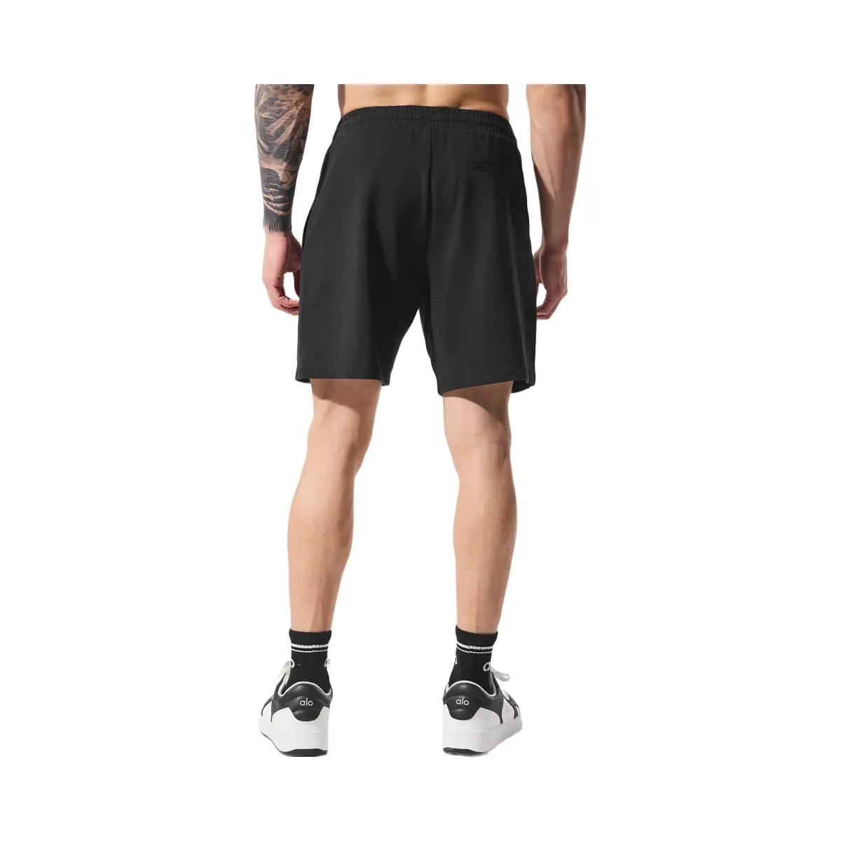 Alo Men's 7" Double Take Short - Black