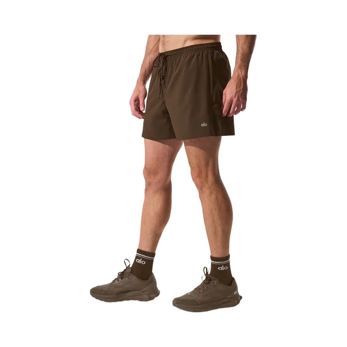Alo Men's 5" Circuit Short - Espresso