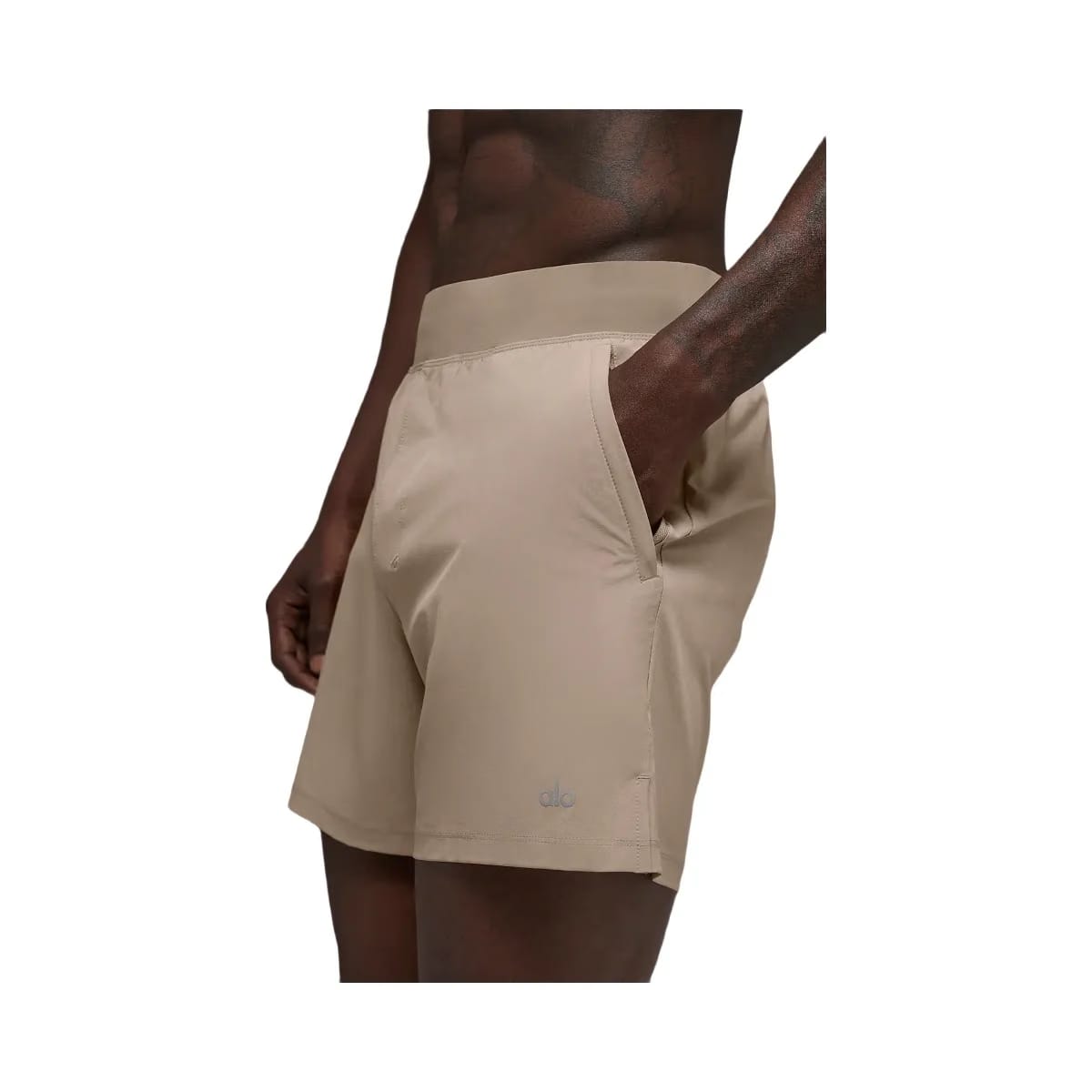 Alo Men's 5" Repetition Short - Gravel