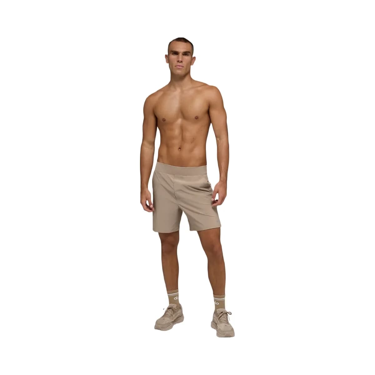 Alo Men's 7" Repetition Short - Gravel