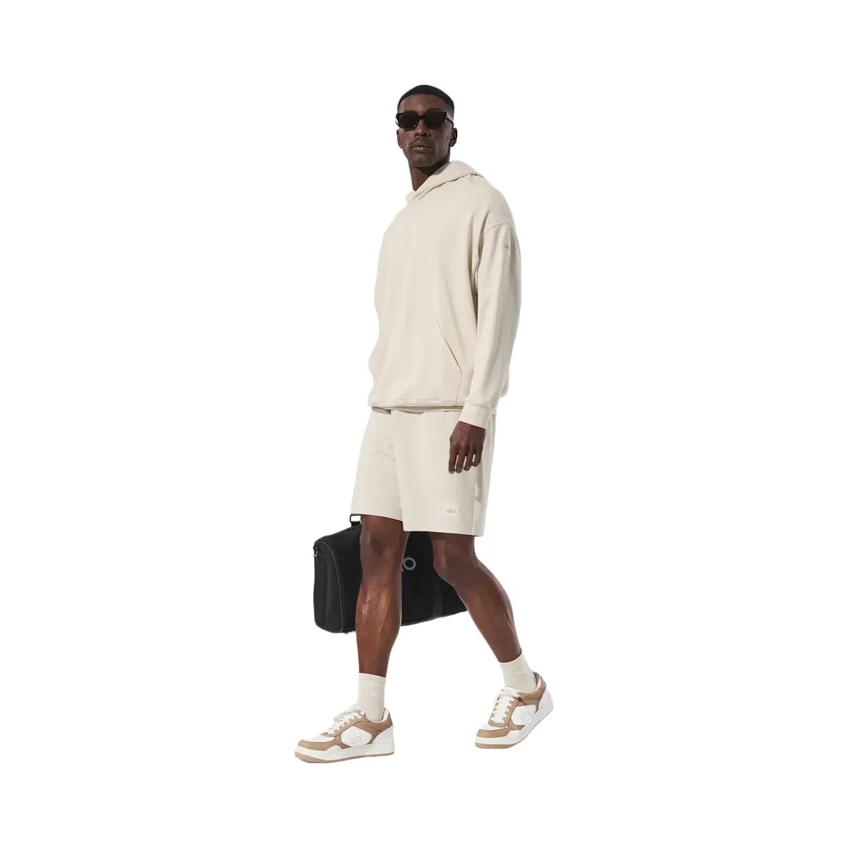 Alo Men's 7" Double Take Short - Bone
