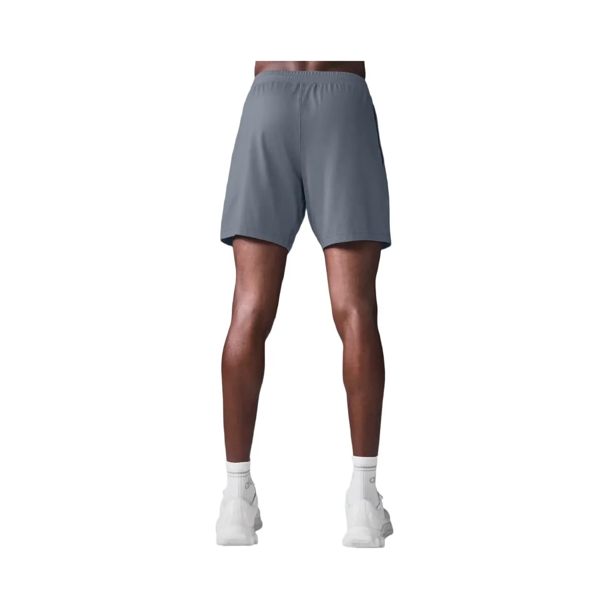 Alo Men's 7" Conquer React Performance Short - Steel Grey