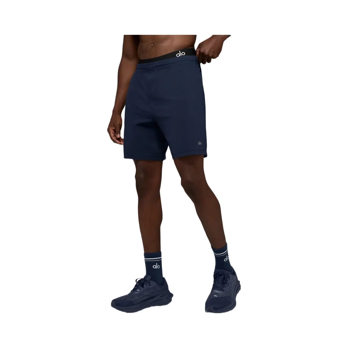 Alo Men's 7" Conquer React Performance Short - Navy