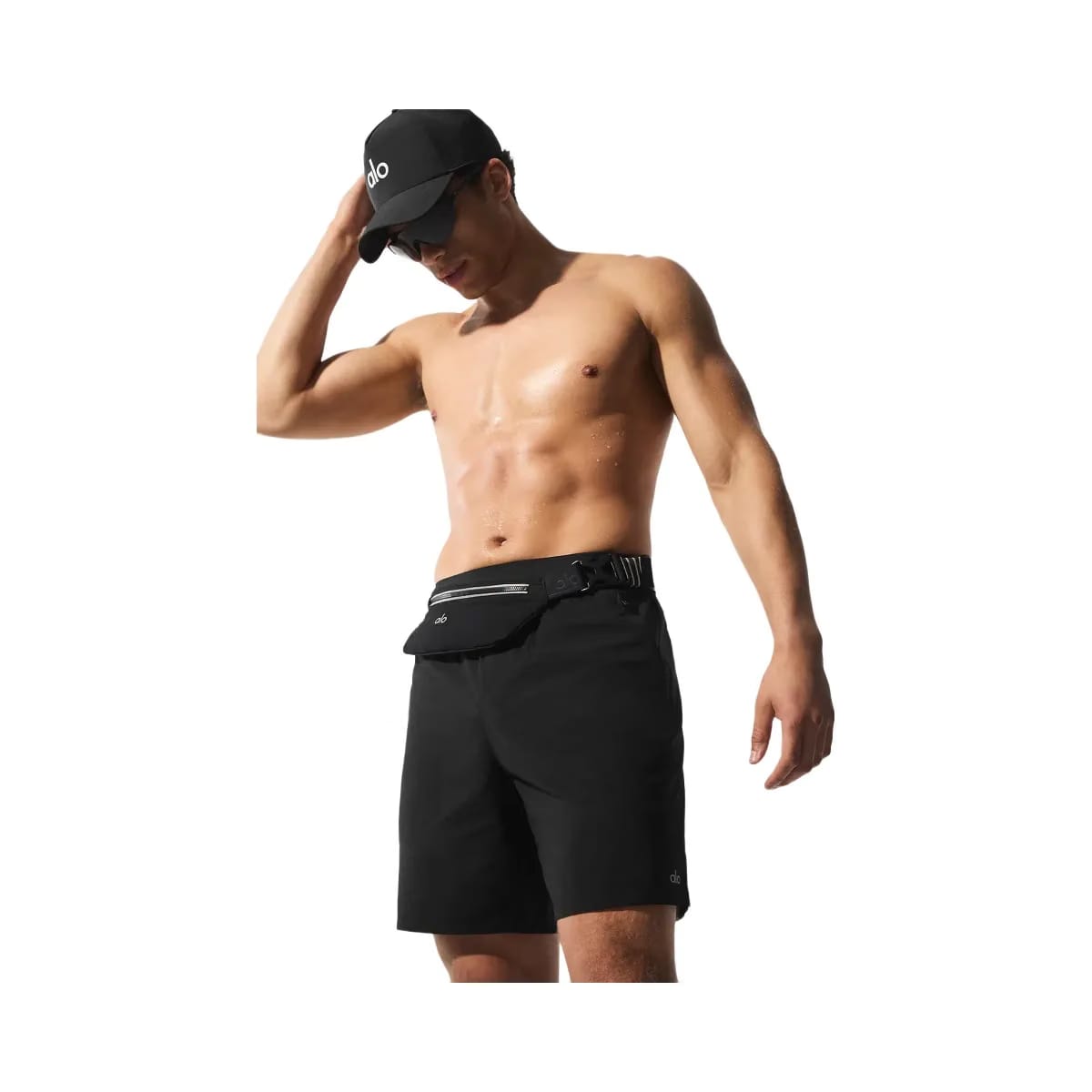 Alo Men's 7" Repetition Short - Black