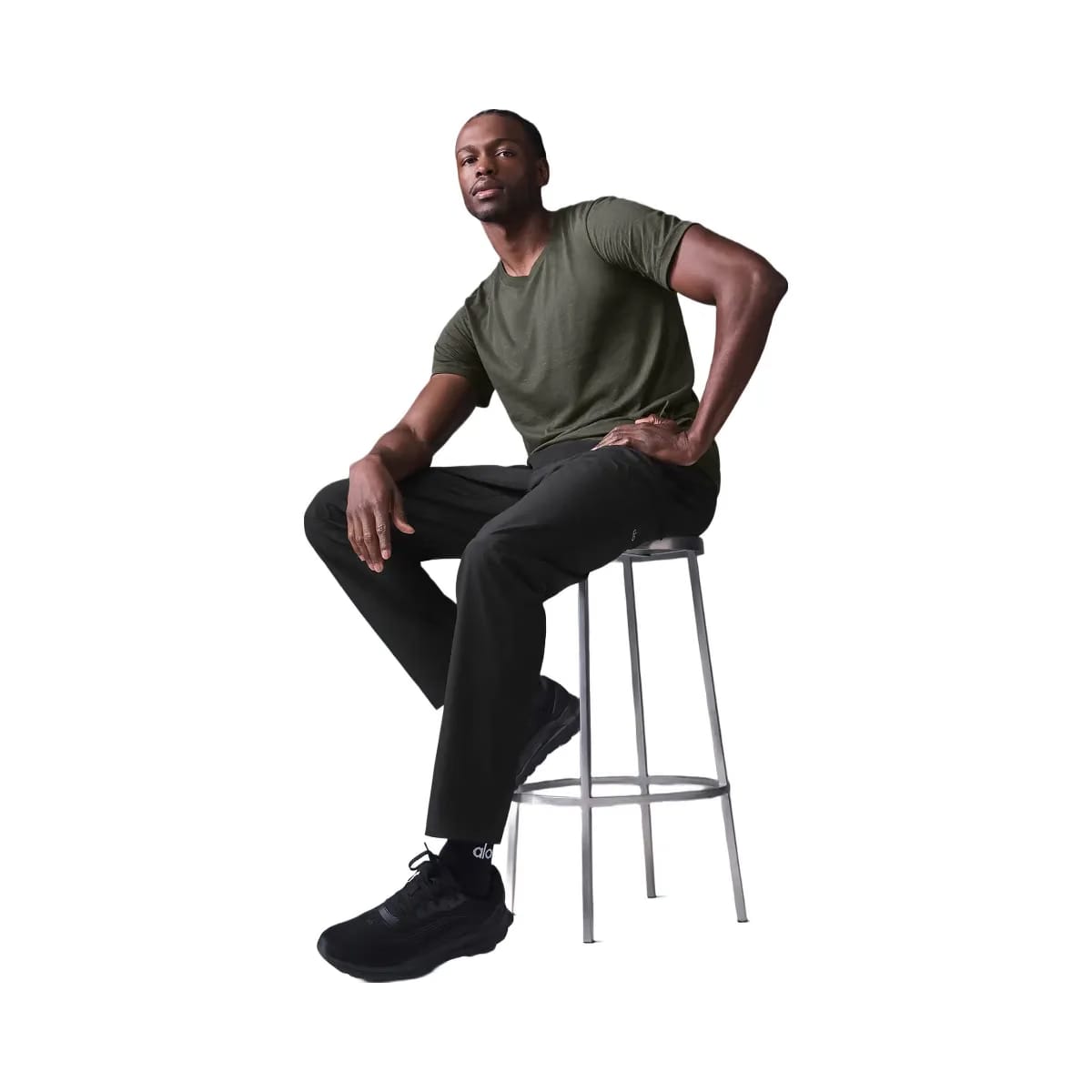 Alo Men's Repetition Pant - Black