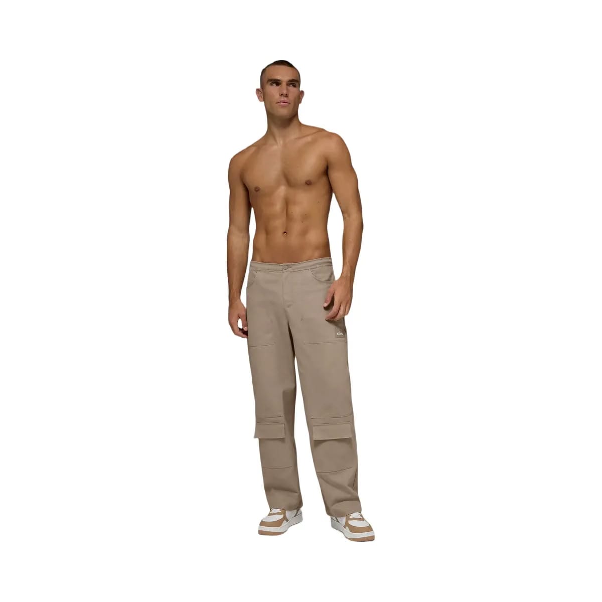 Alo Men's Cotton Canvas Carpenter Pant - Gravel