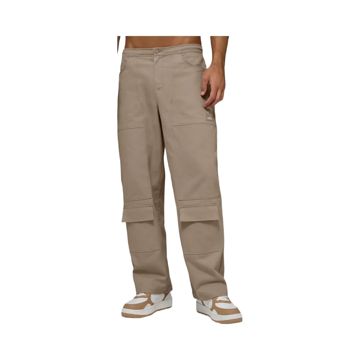 Alo Men's Cotton Canvas Carpenter Pant - Gravel