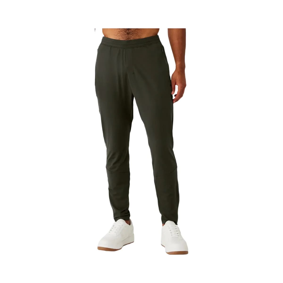 Alo Men's Conquer React Performance Pant - Stealth Green