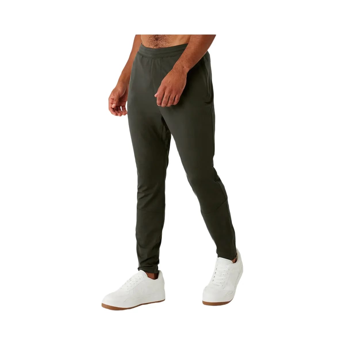 Alo Men's Conquer React Performance Pant - Stealth Green