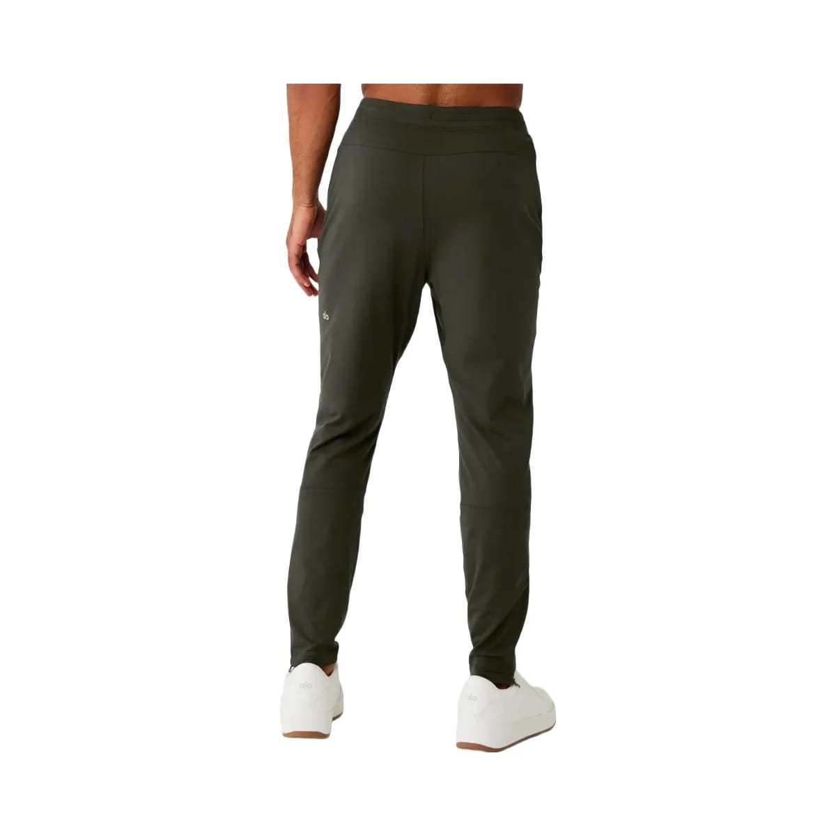 Alo Men's Conquer React Performance Pant - Stealth Green
