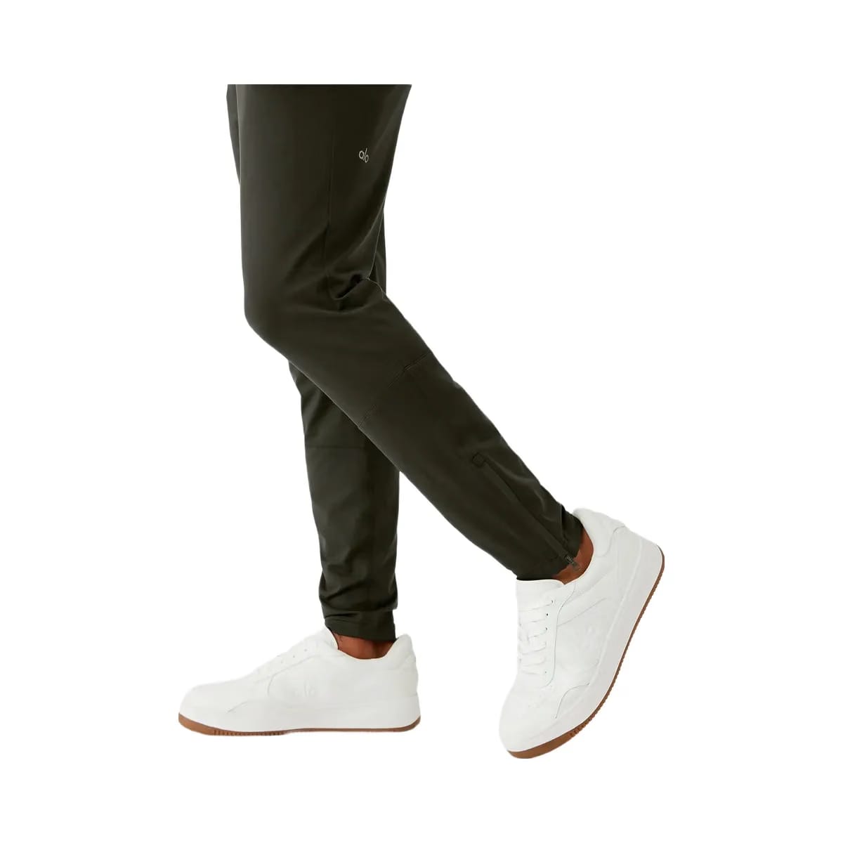 Alo Men's Conquer React Performance Pant - Stealth Green