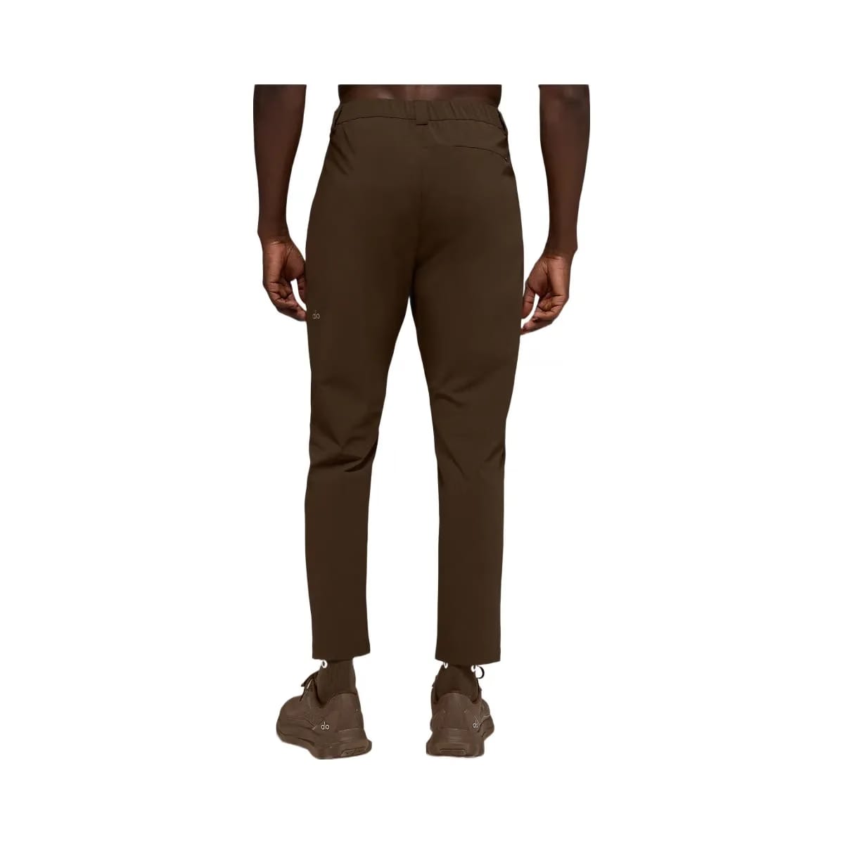 Alo Men's Co-Op Cropped Tech Trouser - Espresso