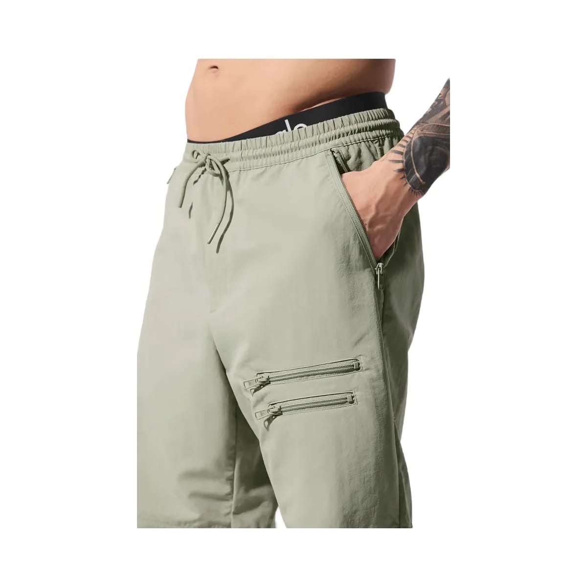 Alo Men's Takeaway Track Pant - Limestone