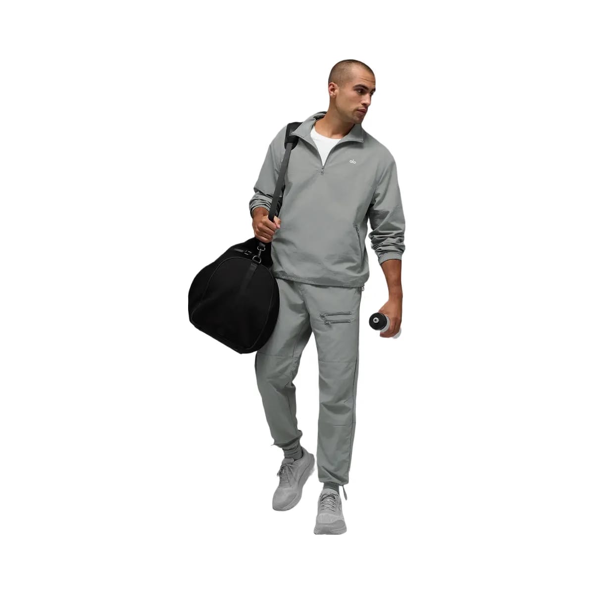 Alo Men's Takeaway Track Pant - Lunar Grey