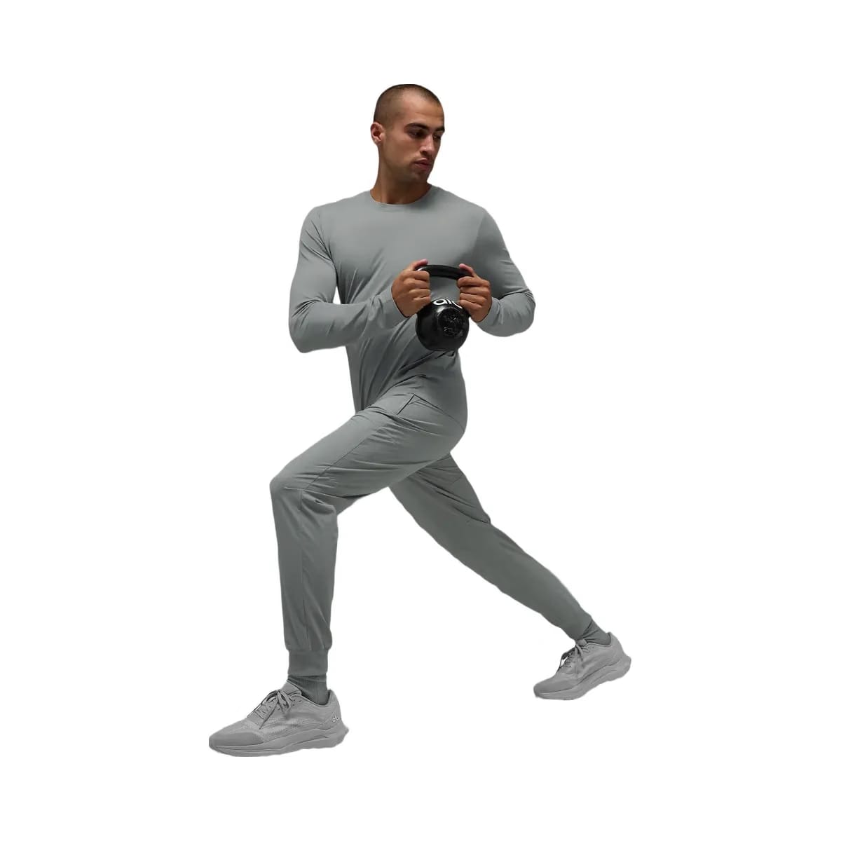 Alo Men's Co-Op Pant (Long) - Lunar Grey