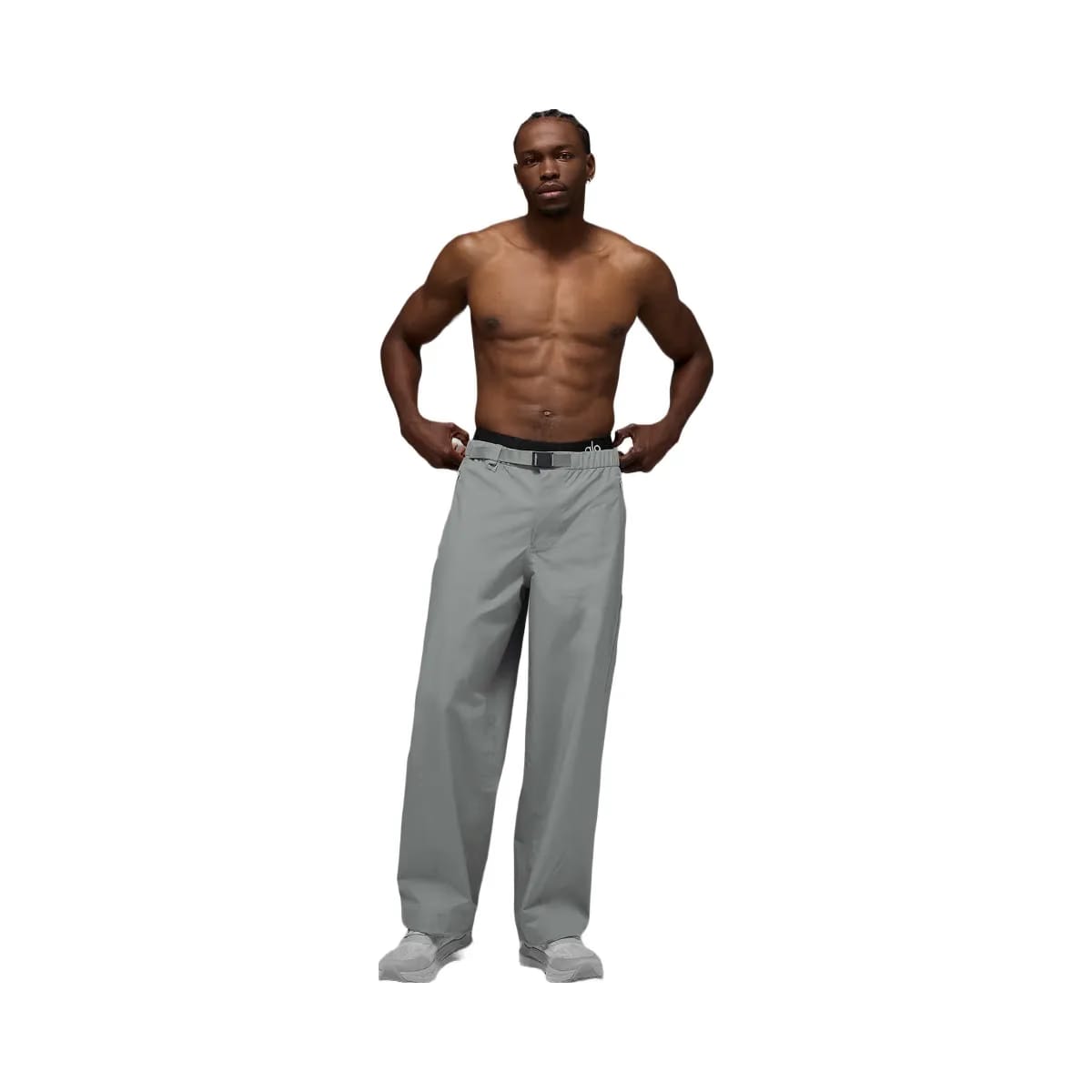 Alo Men's Alpha Shell Pant - Lunar Grey