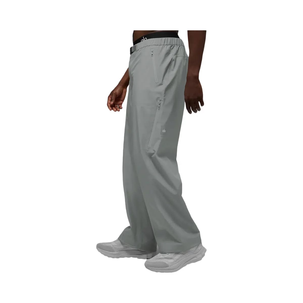 Alo Men's Alpha Shell Pant - Lunar Grey