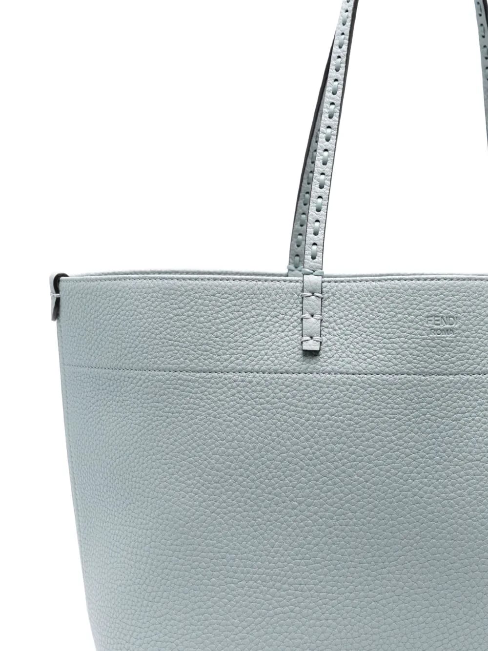 medium Roll leather tote bag