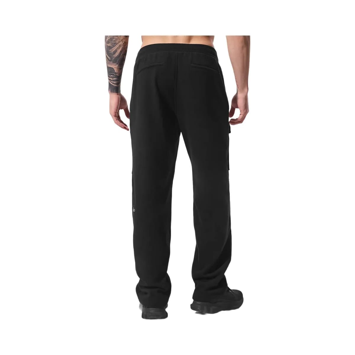 Alo Men's Polar Fleece Ridge Cargo Pants - Black
